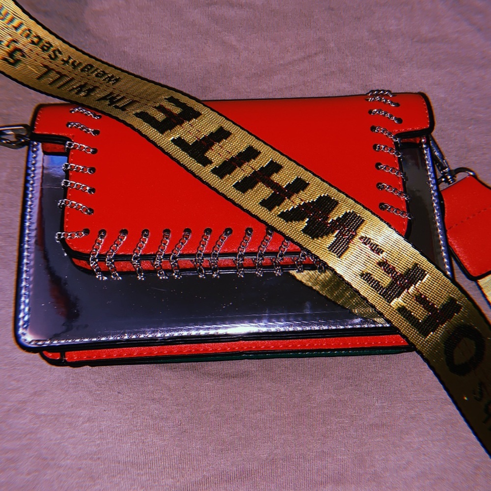 IMITATION OFF-WHITE MINI HAND BAG